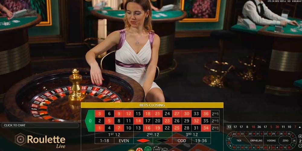 Live roulette